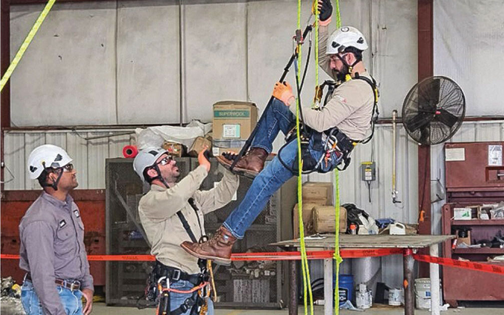 Turner Projects Rope Access Group Live Demo in Decatur