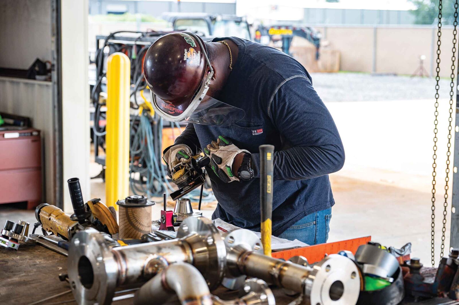 Fabrication at the Turner Industries SWS Geismar Shop