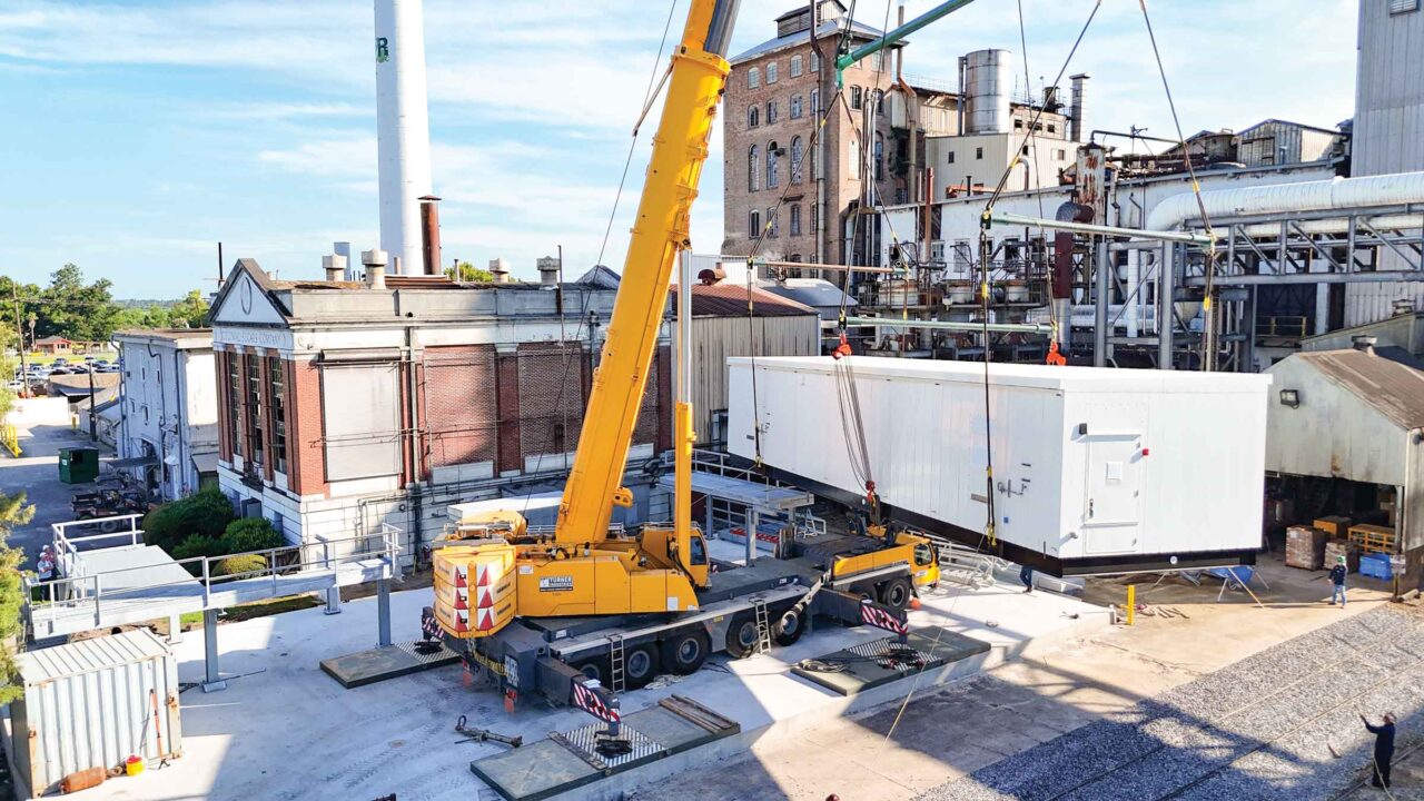 Turner-Designed Spreader Bars Enable Lift for Louisiana Sugar Refining