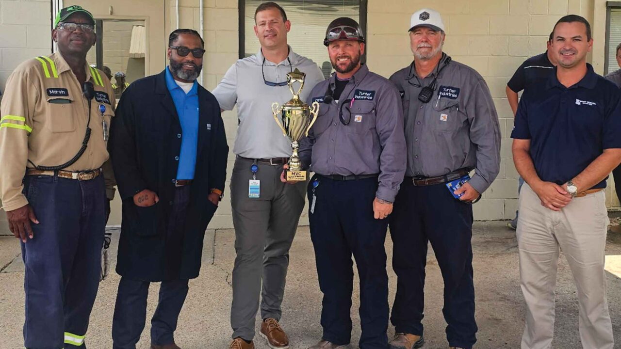 Turner Maintenance Team Earns Most Valuable Contractor Award for Zero-Incident Turnaround
