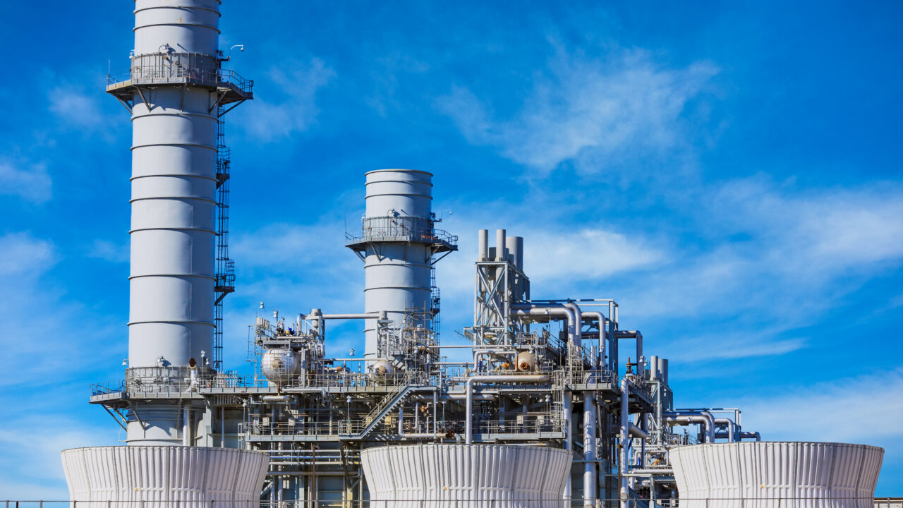 Natural Gas Fired Electrical Power Plant