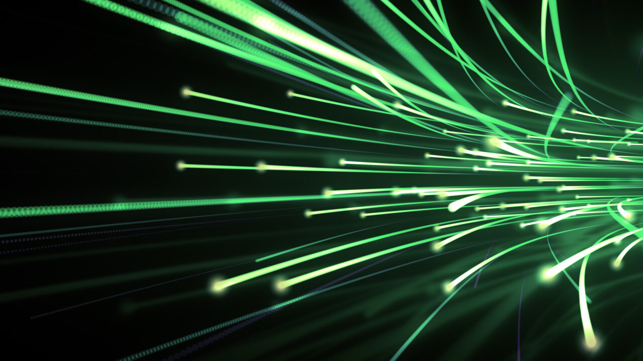 Optical fiber data background which can be used for any technology,data,corporate and scientific presentations.